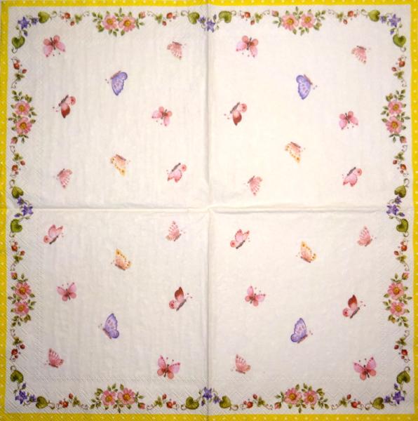 138 Schmetterlinge - 3-lagig (138) - Home Fashion - CS